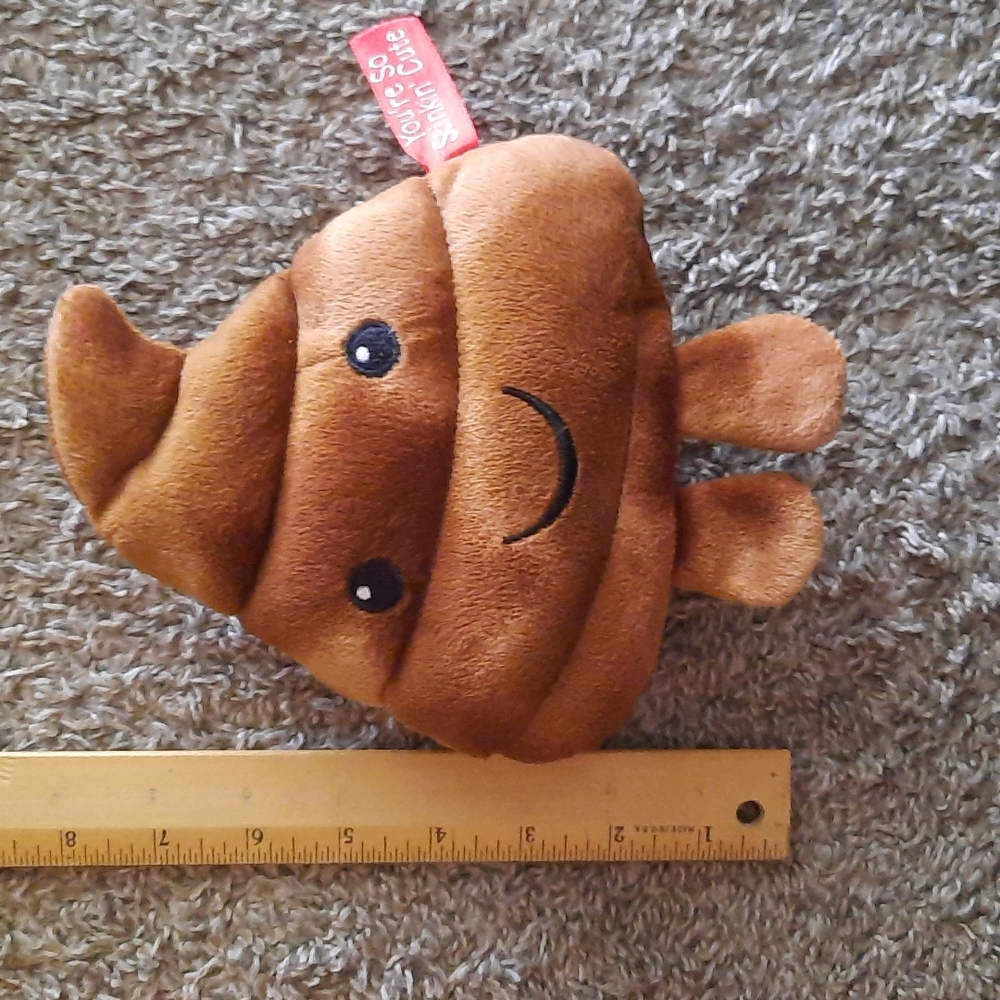 Poop emoji plush
